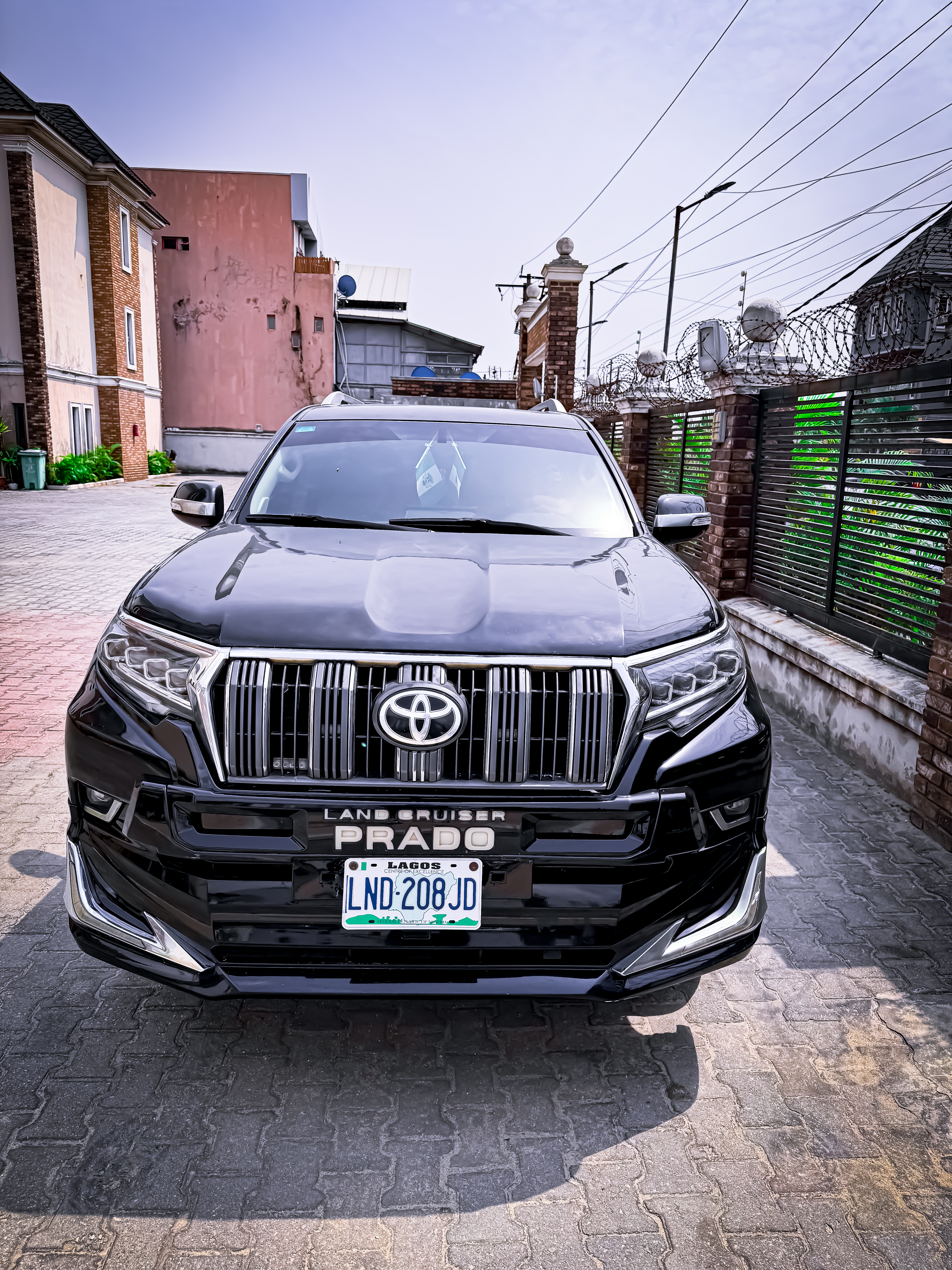 2020 Toyota Land Cruiser prado view 2