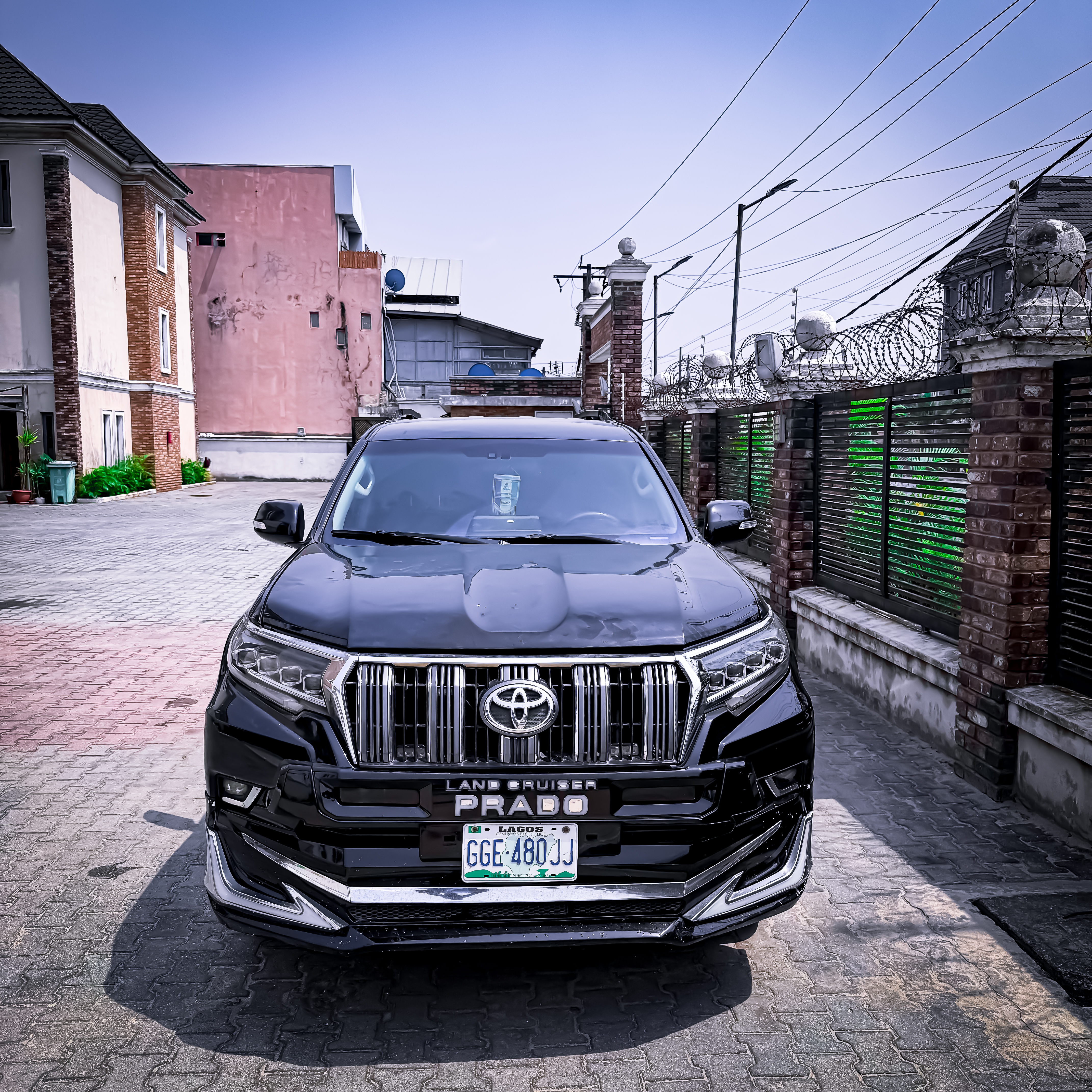 2020 Toyota  Land Cruiser prado  view 2